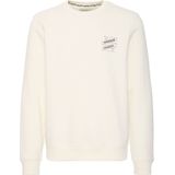 BLEND Sweatshirt  grijs / offwhite