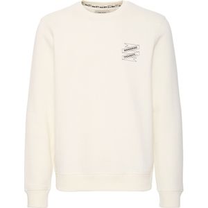 BLEND Sweatshirt  grijs / offwhite