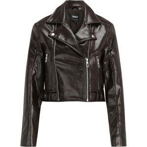 Only Petite Tussenjas 'ONLKAMILLA'  chocoladebruin