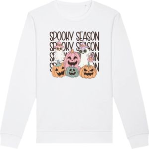 Sweatshirt 'Retro Halloween Spooky Season October'