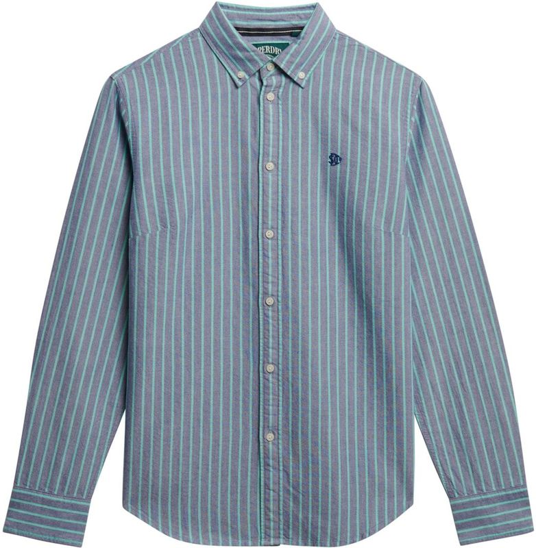 Superdry - Slim Oxford - Overhemd - Lange Mouwen