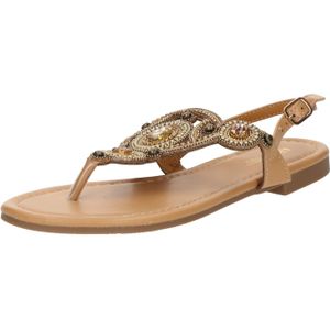 ABOUT YOU Teenslipper 'Nele'  lichtbruin