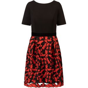 Kraimod Cocktailjurk  rood / zwart