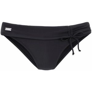 Unikleur Bikinibroekje - Zwart - Polyamide Microvezel