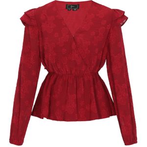 faina Blouse  bourgogne