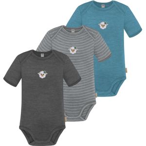 normani Rompertje/body 'Tauranga'  duifblauw / antraciet / petrol