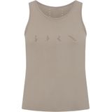 Born - Shirt 'Keira' - Effen - Beige - Mouwloos