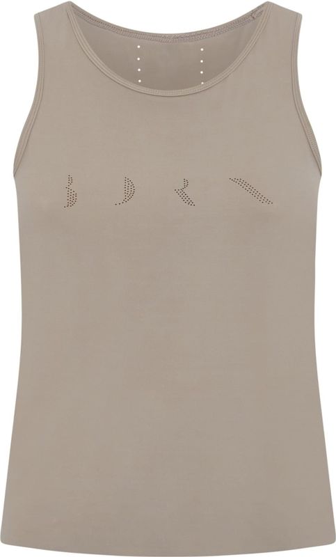 Born - Shirt 'Keira' - Effen - Beige - Mouwloos