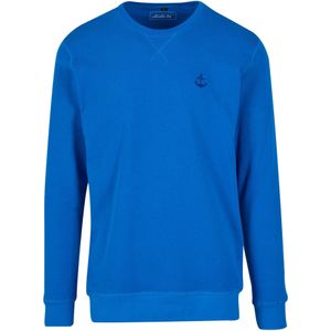 Mister Tee Sweatshirt 'Anchor'  kobaltblauw / donkerblauw