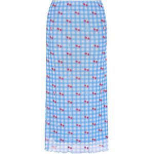 myMo - Rok - Kersenprint en Ruitjesprint - Midirok