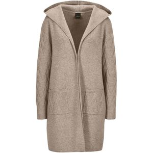 MADELEINE Gebreid vest  beige