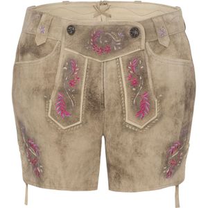 SPIETH & WENSKY Klederdracht broek 'Alysa'  lichtbruin / pink