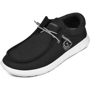 GIESSWEIN Mocassins  zwart / wit