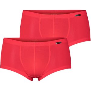 Olaf Benz Boxershorts ' Retropants 'RED 1201' 2-Pack '  rood