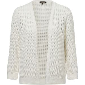 MORE & MORE Gebreid vest  offwhite