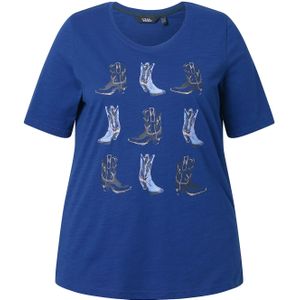 Ulla Popken Shirt  donkerblauw