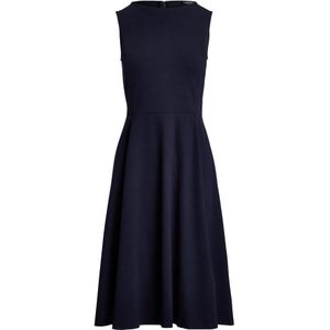 Cocktailjurk - Effen - Linnen - Mouwloos - Normale Pasvorm