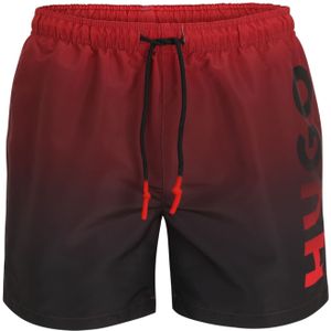 HUGO Zwemshorts 'RAY'  vuurrood / zwart