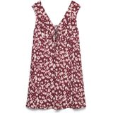 Vmsommer - Korte Jurk - Bloemenprints - Mouwloos - V-Hals