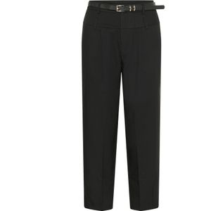 Pants - Regular Fit - Zwart - Capri Broeken