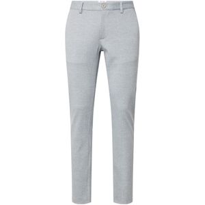 ONLY & SONS Geruite Slim Fit Chino ONSMARK Medium Grey