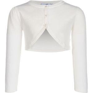 happy girls Gebreid vest  ecru