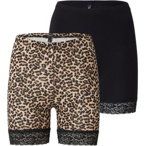 ONLY Leggings 'ONLLIVE LOVE'  beige / bruin / zwart