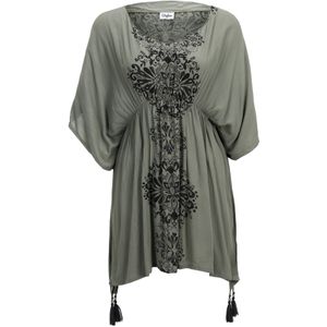 BUFFALO Tuniek  kaki / zwart