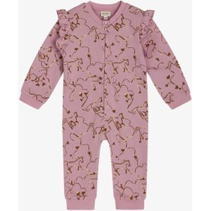 NOA NOA miniature Overall  bruin / ombergrijs / mauve