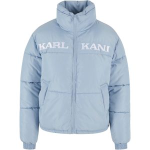 Karl Kani Winterjas 'Essential'  lichtblauw / wit
