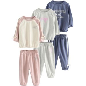 Next Nachtkledij  saffier / lichtgrijs / rosa / poederroze