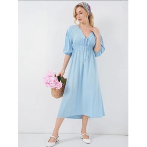 Bigdart Jurk  lichtblauw