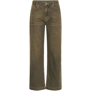 My Essential Wardrobe Jeans 'Saba'  olijfgroen