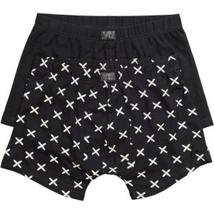 JP1880 Boxershorts  zwart / wit