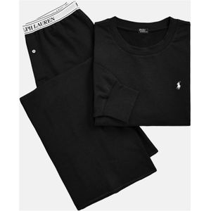 Polo Ralph Lauren Pyjama  zwart / offwhite