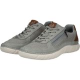 Veterschoenen - Boedapest-Stijl - Textiel - Blokhak - Normale Breedte