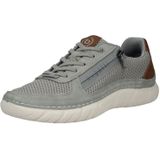 Veterschoenen - Boedapest-Stijl - Textiel - Blokhak - Normale Breedte