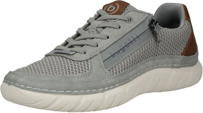 Veterschoenen - Boedapest-Stijl - Textiel - Blokhak - Normale Breedte