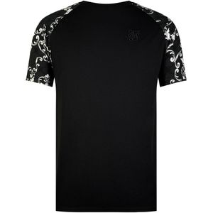 SikSilk Shirt  zwart / wit