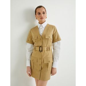 Koton Blousejurk  lichtbruin