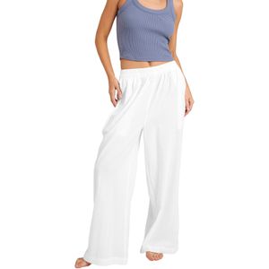 Wandelbroek - Wit - Katoen - Machinewas