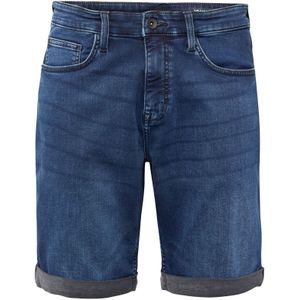 Jeans - Blauw Denim - Regular Fit - 5-Pocket-Style - Omgeslagen Zoom