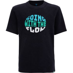 WE Fashion Shirt  donkerblauw / gemengde kleuren