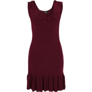 faina Gebreide jurk 'Fashion Look'  bessen