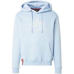 ALPHA INDUSTRIES Sweatshirt  lichtblauw / wit