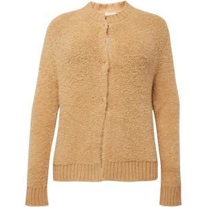 Persona by Marina Rinaldi Gebreid vest 'MALDIVE'  camel