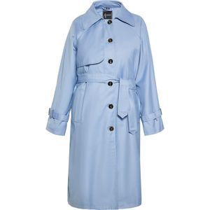 faina Tussenmantel  lichtblauw