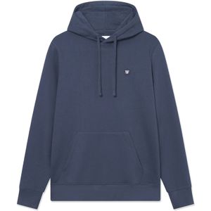 WOOD WOOD - Sweatshirt - Navy - Capuchon met Trekkoord
