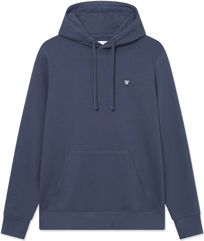 WOOD WOOD - Sweatshirt - Navy - Capuchon met Trekkoord