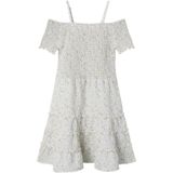 Jerseyjurken - Korte Jurk - Vierkante Hals - Korte Mouwen